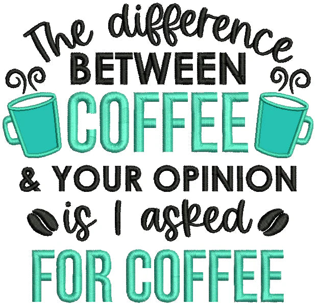 Coffee Machine Embroidery Set 1 – 24 Machine Embroidery Designs