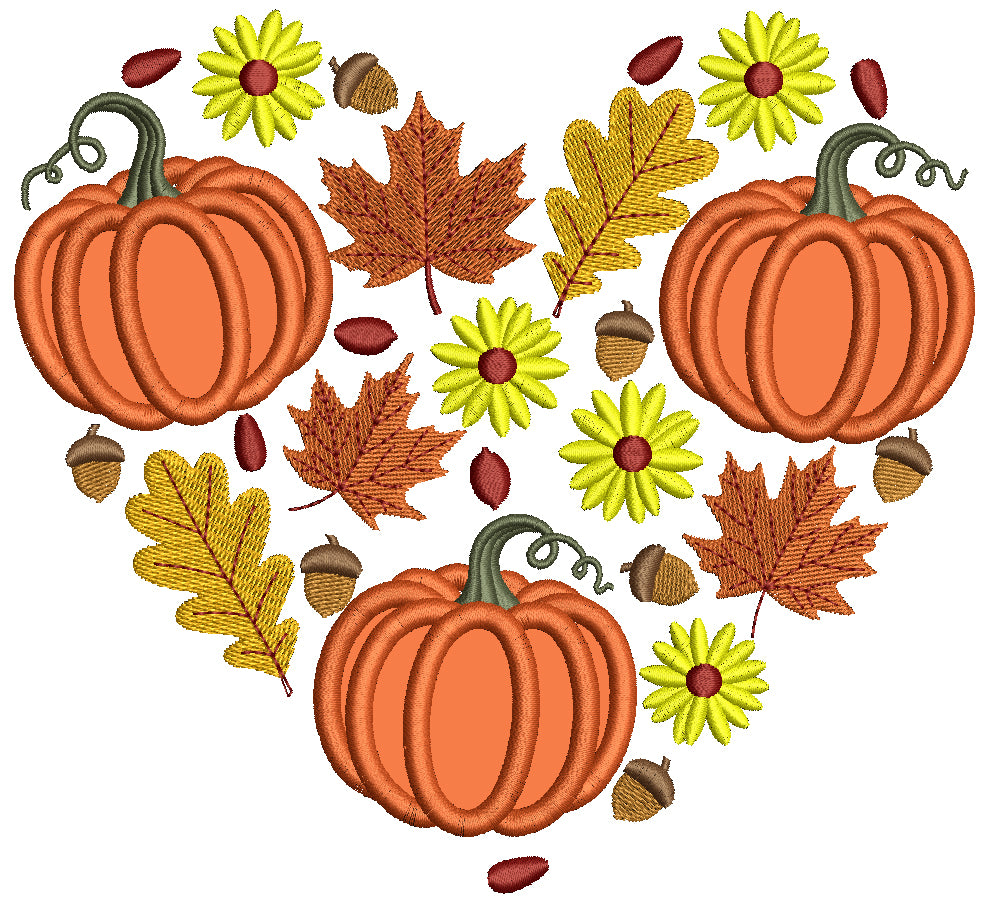 Fall Machine Embroidery Set 2 - 24 Machine Embroidery Designs