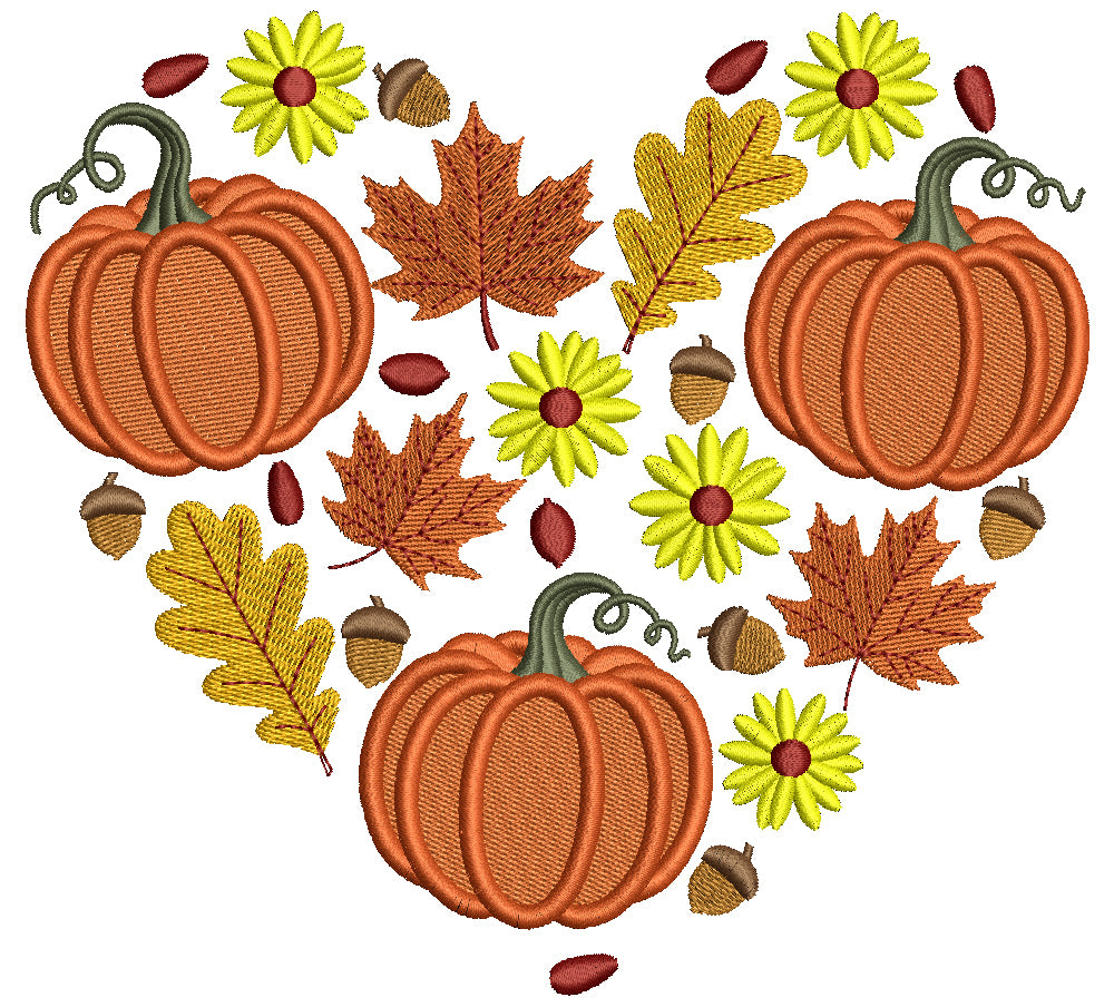 Fall Machine Embroidery Set 2 - 24 Machine Embroidery Designs