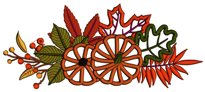 Fall Machine Embroidery Designs Set - 24 Designs