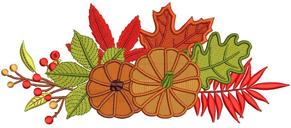 Fall Machine Embroidery Designs Set - 24 Designs