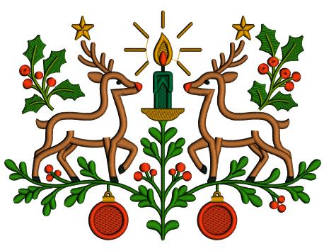 Christmas Machine Embroidery Designs Set 3 - 24 Designs