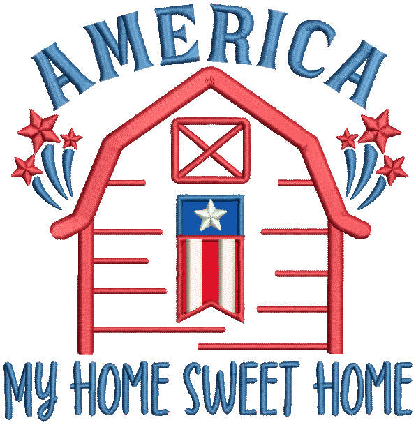 24 Patriotic Machine Embroidery Designs Bundle – 4th of July USA Embroidery Set