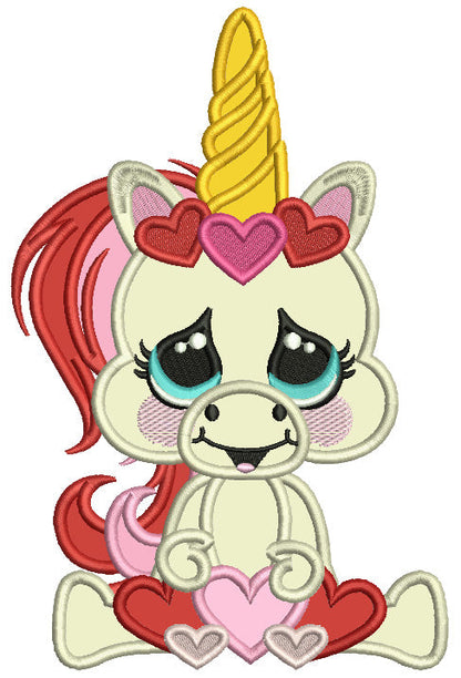 24 Unicorn Machine Embroidery Designs Bundle – 12 Applique and 12 FIlled In Designs