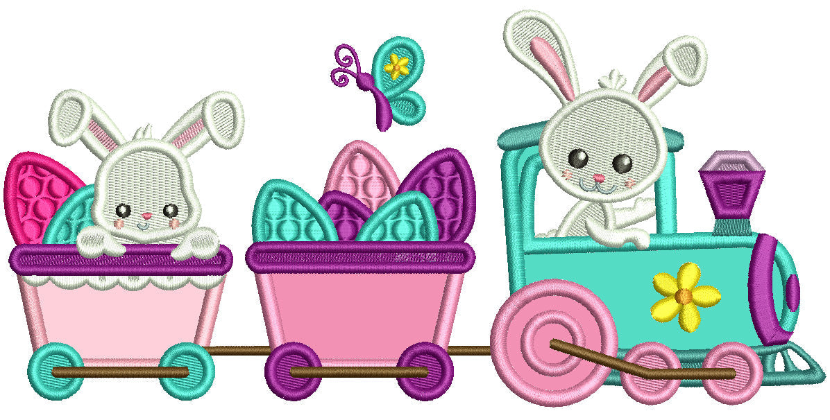 🌷🥚 Easter Power Pack #8 – 24 Machine Embroidery Designs (Appliqué + Filled)