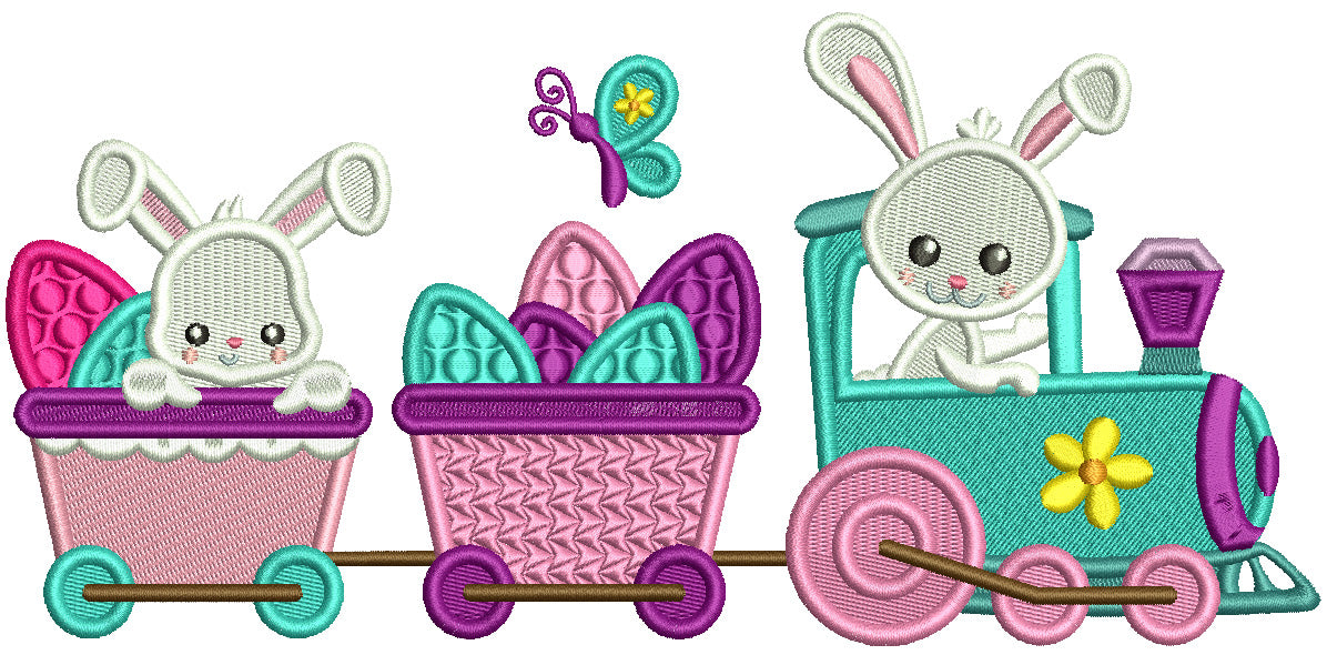 🌷🥚 Easter Power Pack #8 – 24 Machine Embroidery Designs (Appliqué + Filled)