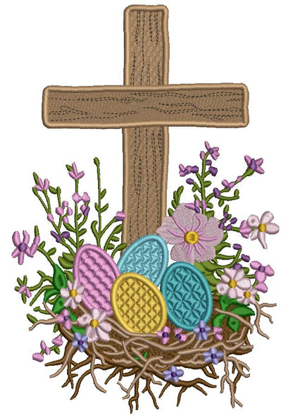 🐰 Easter 2-in-1 Embroidery Bundle #7 – 10 Designs (Appliqué and Filled In Included)