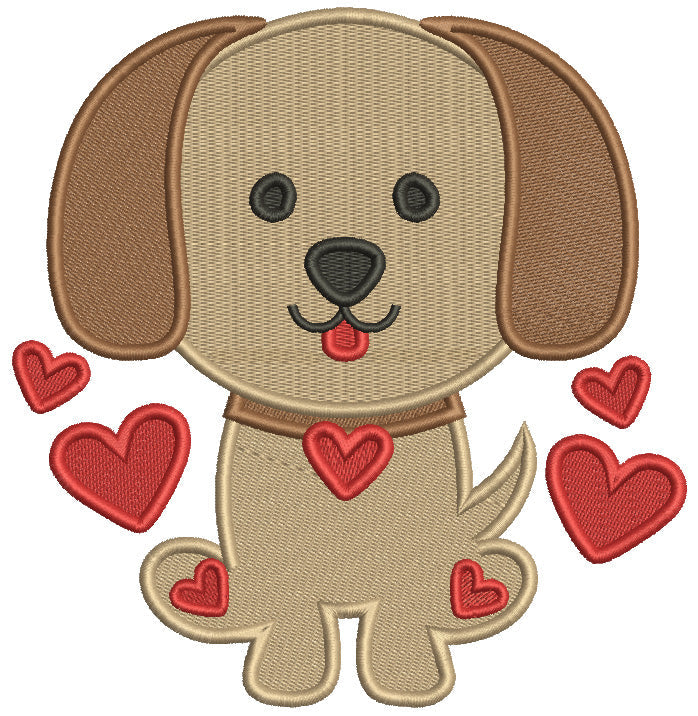Love Dogs Power Pack 2 – 24 Dog-Themed Machine Embroidery Designs (12 applique and 12 filled in designs)