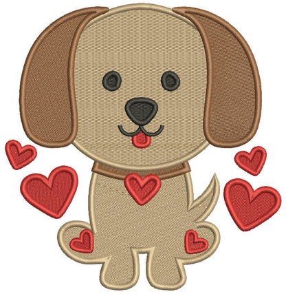 Love Dogs Power Pack 2 – 24 Dog-Themed Machine Embroidery Designs (12 applique and 12 filled in designs)