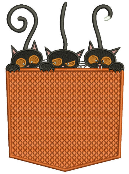 24 Halloween Embroidery Designs Value Pack Set 5 - 12 Filled and 12 Applique Instant Download Files