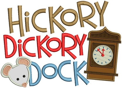 24 Children Nursery Rhymes Machine Embroidery Design Bundle Set - 12 Applique & 12 Filled In Designs