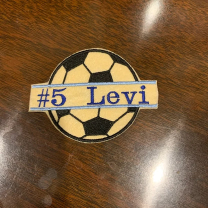 Soccer Ball Split Design Machine Embroidery Digitized Design Applique Pattern - Instant Download - 4x4 , 5x7, and 6x10 -hoops
