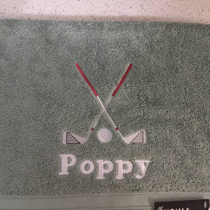 Golf Club Machine Embroidery Digitized Design Filled Sport Pattern - Instant Download - 4x4 , 5x7, 6x10