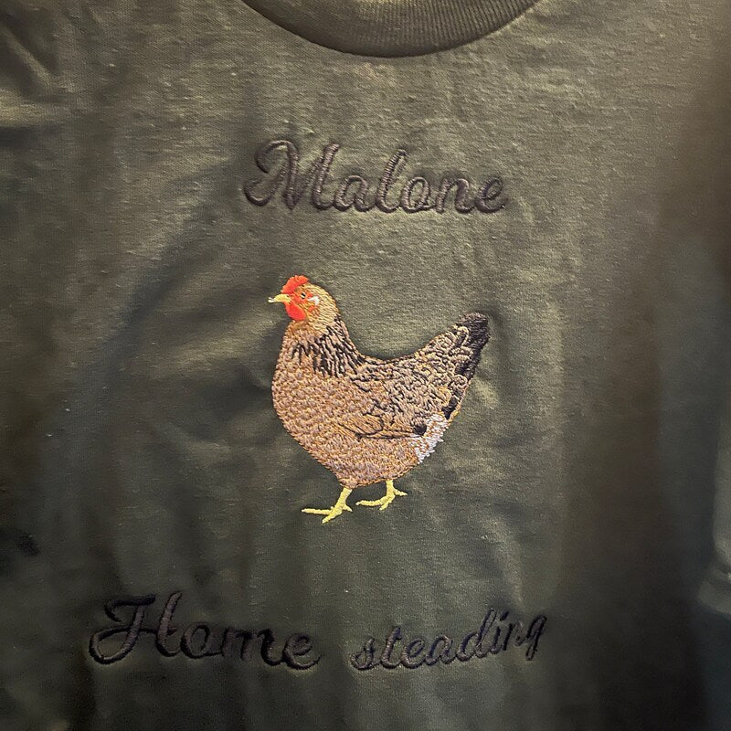 Buff Brahma Brown Hen Filled Machine Embroidery Digitized Design Pattern