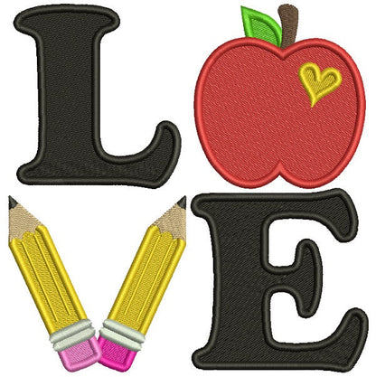 24 Back To School Machine Embroidery Design Bundle Set 2