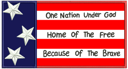 24 Patriotic Machine Embroidery Designs Bundle 2 – 4th of July USA Embroidery Set