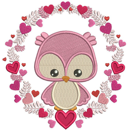 24 Owl Machine Embroidery Designs Power Pack #1 - Set 12 Filled and 12 Applique Instant Download Files