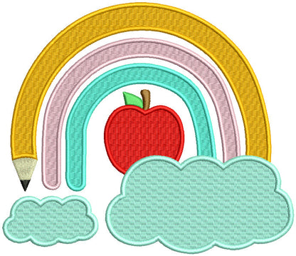 24 Back To School Machine Embroidery Design Bundle Set 2
