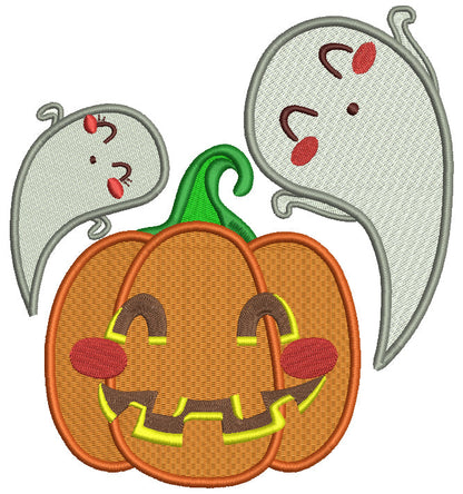 24 Halloween Embroidery Designs Value Pack Set 5 - 12 Filled and 12 Applique Instant Download Files