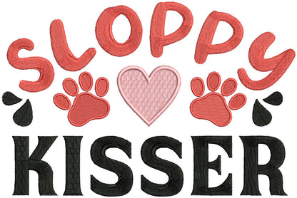 Love Dogs Power Pack 2 – 24 Dog-Themed Machine Embroidery Designs (12 applique and 12 filled in designs)