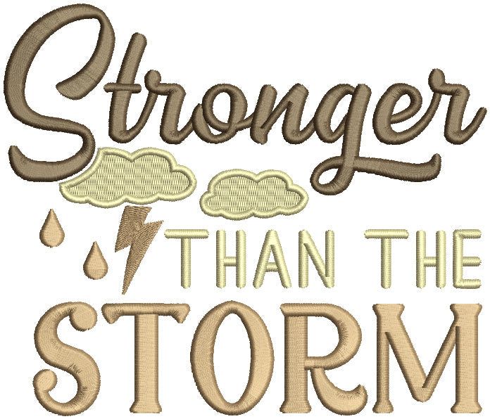 24 Brave and Strong Positive Sayings Embroidery Designs Power Bundle
