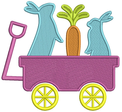 🐣 Easter Premium 2-in-1 Pack #2 – 10 Embroidery Designs (Appliqué and Filled In Files)