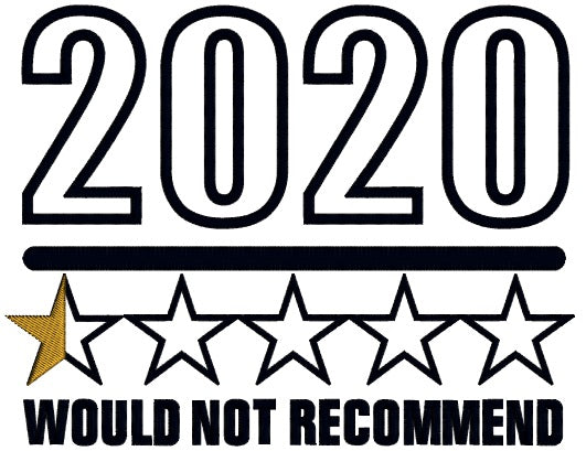 2020 Would Not Recommend Half a Star Applique Machine Embroidery Design Digitized Pattern