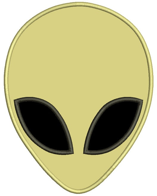 Alien Applique Machine Embroidery Design Digitized Pattern