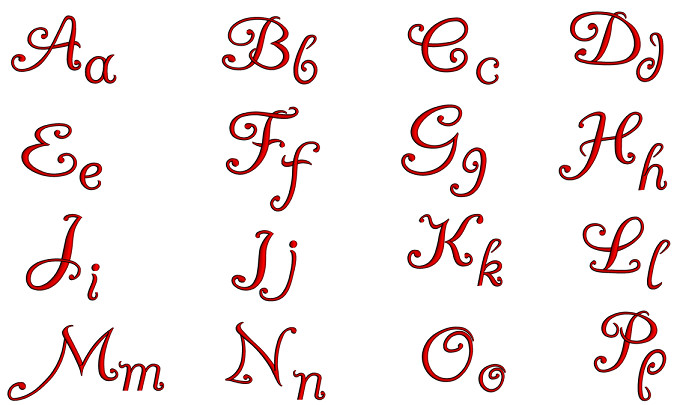 Anaya Font Machine Embroidery Script Upper and Lower Case 1 2 3 inches ...