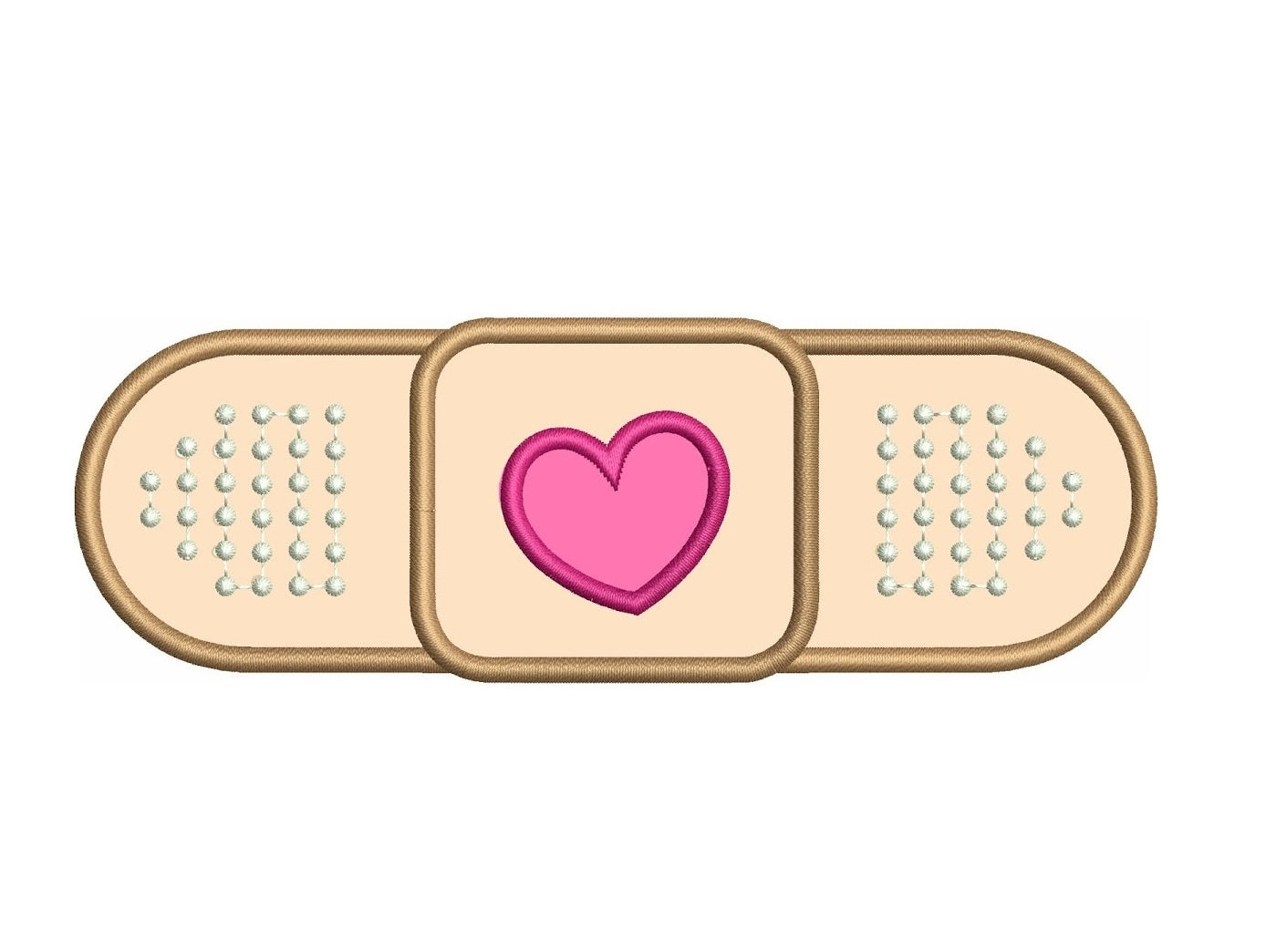 Band Aid for Doc McStuffins Medical Applique Digitized Machine Embroidery Design Digitized Pattern