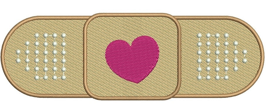 Band Aid for Doc McStuffins Medical Filled Digitized Machine Embroidery Design Digitized Pattern