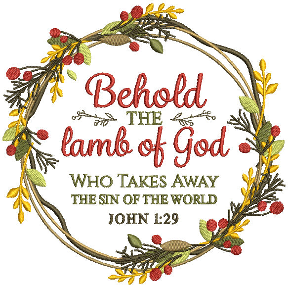 Behold The Lamb Of God Clipart