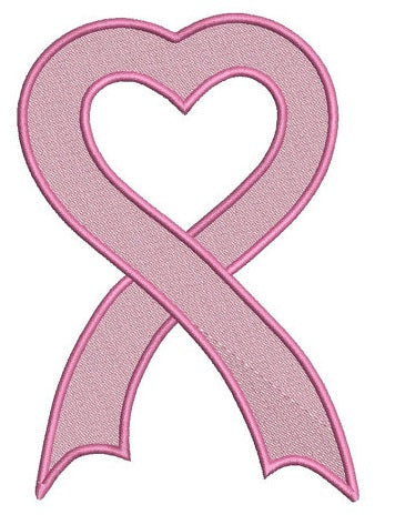 Breast Cancer Awareness Ribbon Machine Embroidery Digitized Design Filled Pattern - Instant Download - 4x4 , 5x7, and 6x10 -hoops