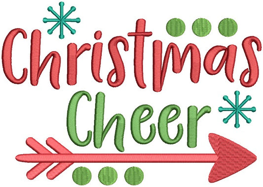 Christmas Cheer Filled Machine Embroidery Design Digitized Pattern