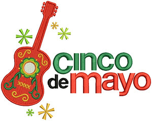 Cinco De Mayo Embroidery Designs