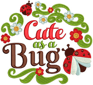 Ladybug Embroidery Designs
