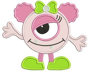 Cute Monster Embroidery Designs