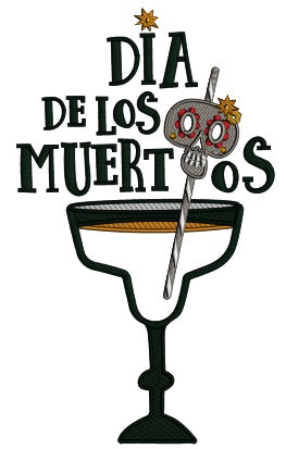 Dia De Los Muertos Day Of The Dead Applique Machine Embroidery Design Digitized Pattern