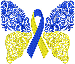 Down Syndrome Awareness Embroidery Designs