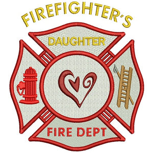 Firefighter Embroidery Designs