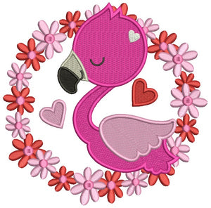 Flamingo Embroidery Designs