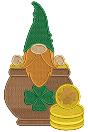 St. Patricks Day Gnome Embroidery Designs
