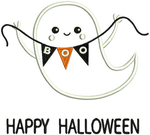 Ghosts Embroidery Designs