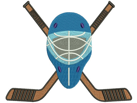 Hockey Applique Sport Machine Embroidery Digitized Design Pattern - Instant Download - 4x4 , 5x7, and 6x10 -hoops