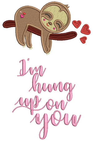 Sloth Embroidery Designs