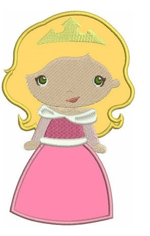 Instant Download Princess Aurora's Little Sister Machine Embroidery Applique Design