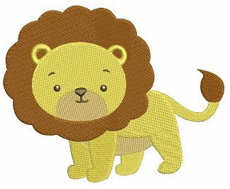 Instant Download Lion African Animal Machine Embroidery Design