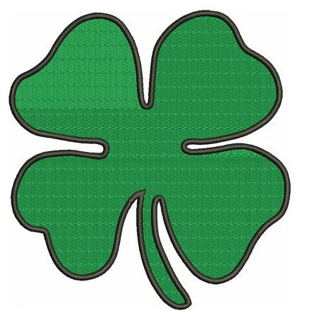 Irish Clover Shamrock - St Patrick's Day- Machine Digitized Design Filled Pattern - Instant Download - 4x4 , 5x7, and 6x10 -hoops