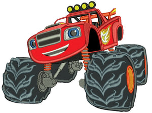 Monster Truck Embroidery Designs