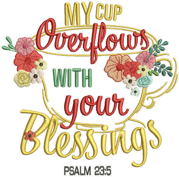 Overflowing Cup Bible Verse